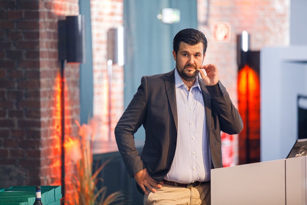Alex Troost bei einem Vortrag bei mindsquare