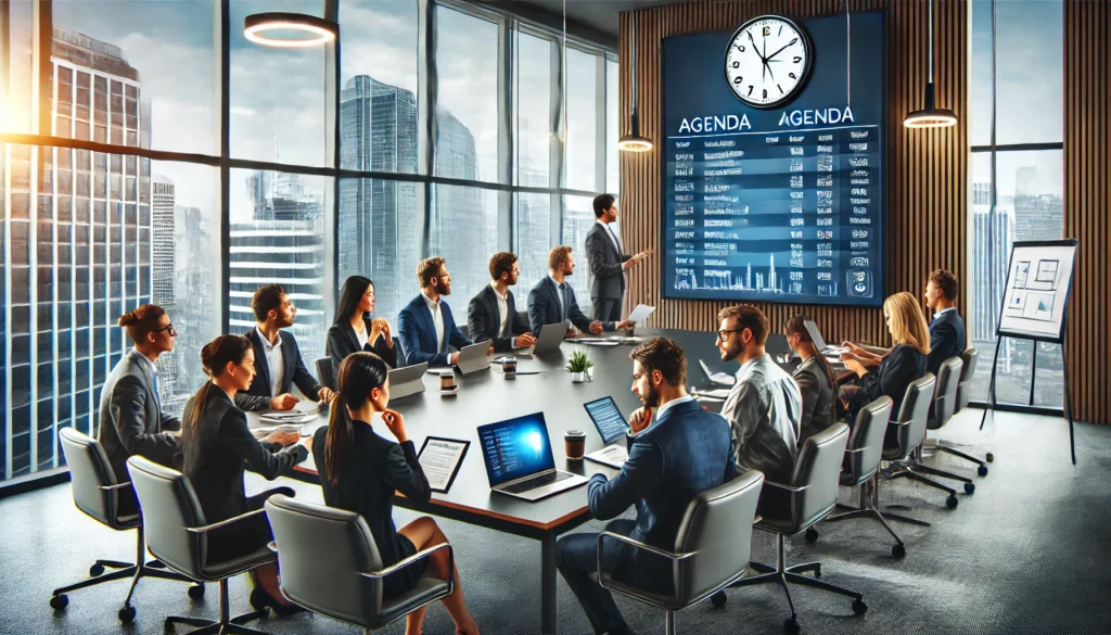Illustration zu den Meetingregeln